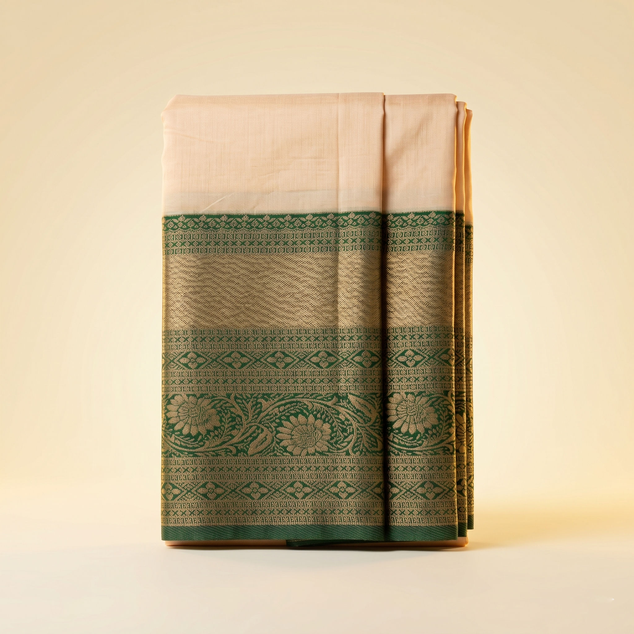 Amman Soft Silk Saree - 6inch Border for Temple Puja