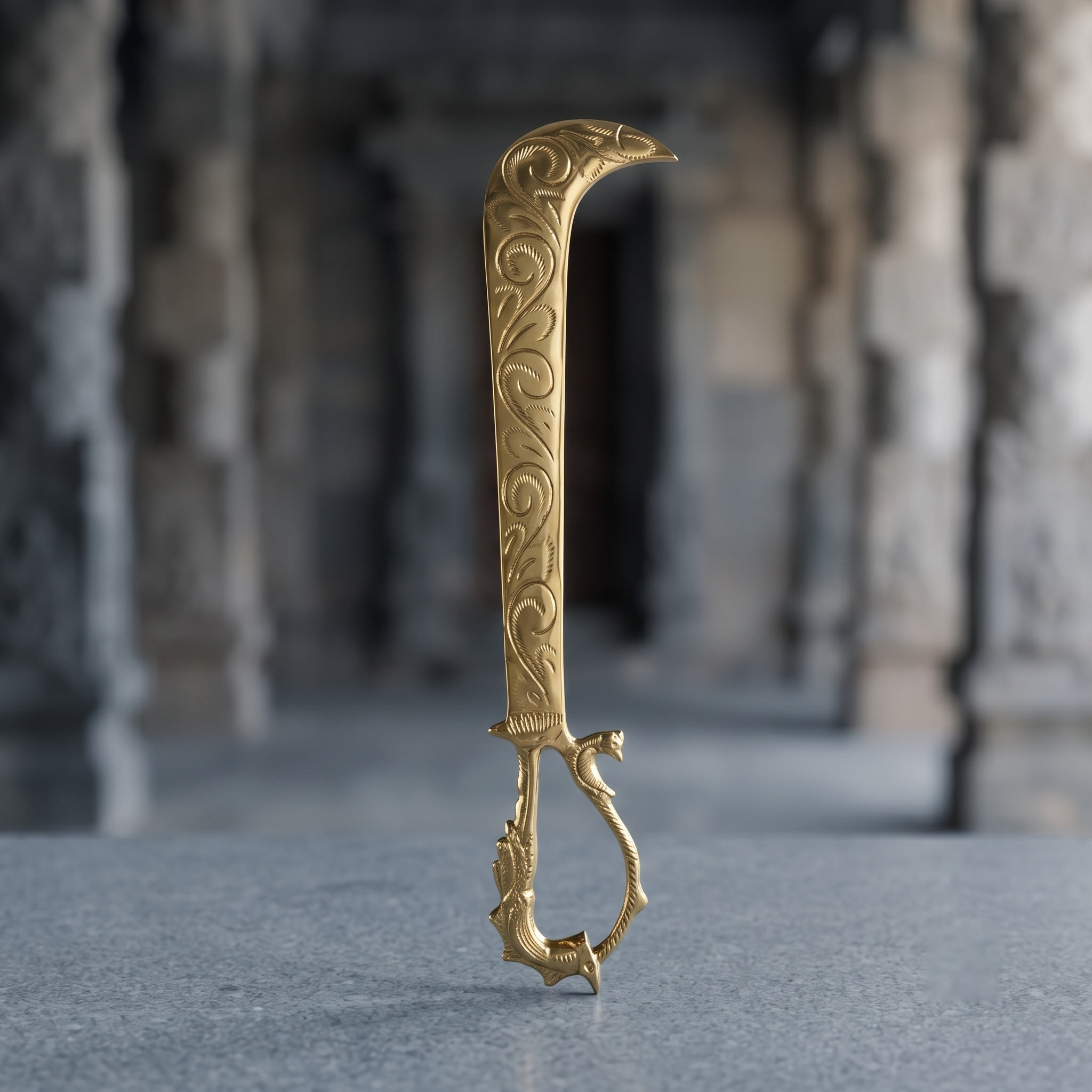 Kathi - Aruval Model - Brass