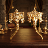 Astam - Gold Coated for Temple Rituals