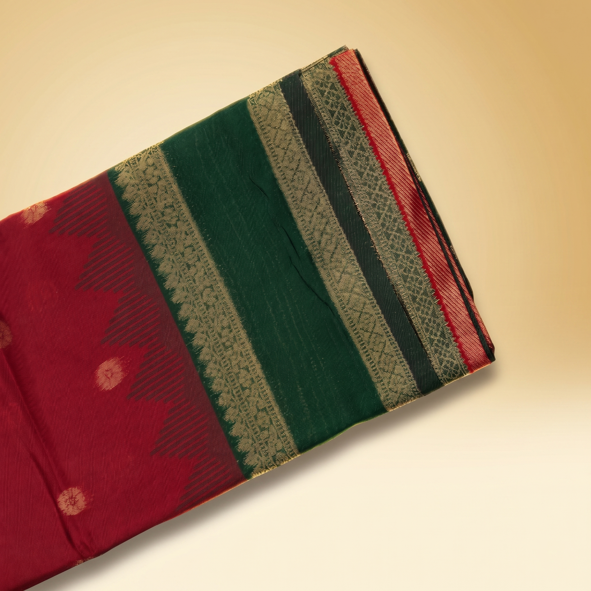 Amman Soft Silk Saree - Temple Border for Sacred Decoration