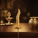 Knife - Gold Coated for Amman Puja