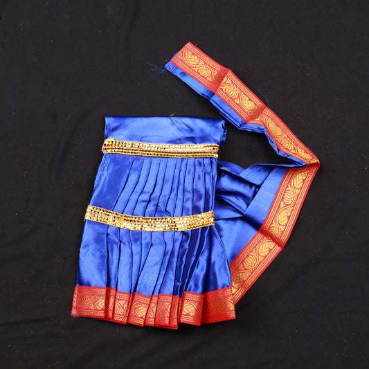 Amman Saree type Pavadai - Satin cloth model for Divine Worship