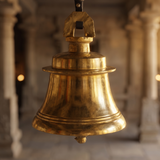 Brass Kovil Bell (Small Size) for Daily Prayer