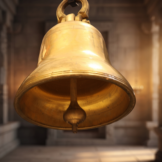 Bronze Kovil Bell (Big Size) for Temple Rituals