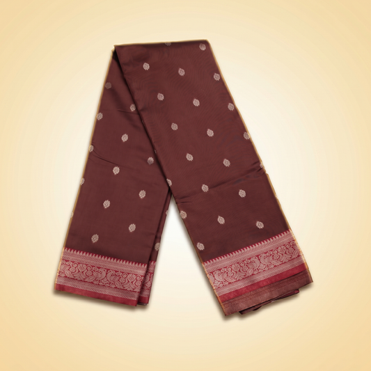 Amman Soft Silk Saree - 3inch Border for Divine Adornment