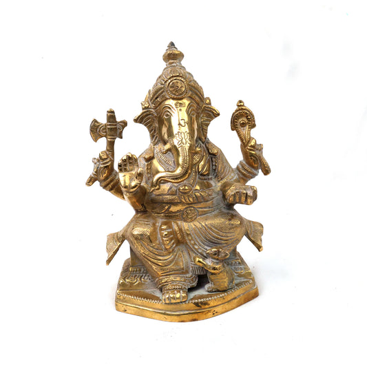 Brass Vinayagar 6.5 inch