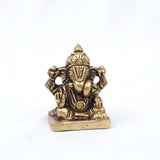 Brass Small Dagroo Vinayagar 1.5 inch