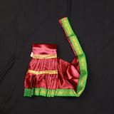 Amman Saree type Pavadai - Satin cloth model for Divine Worship