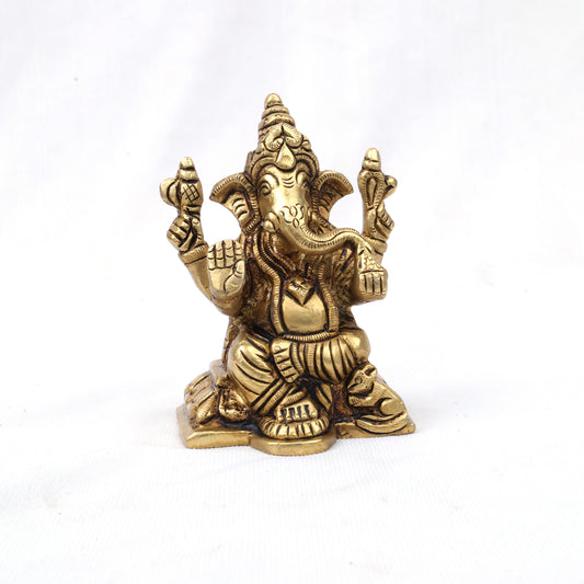 Brass Vinayagar 3.15 inch