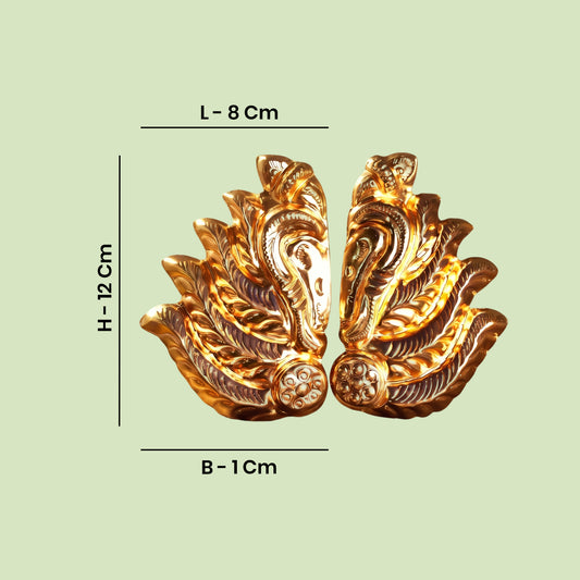 Karnapathakam Amman - Gold Coated for Temple Idols