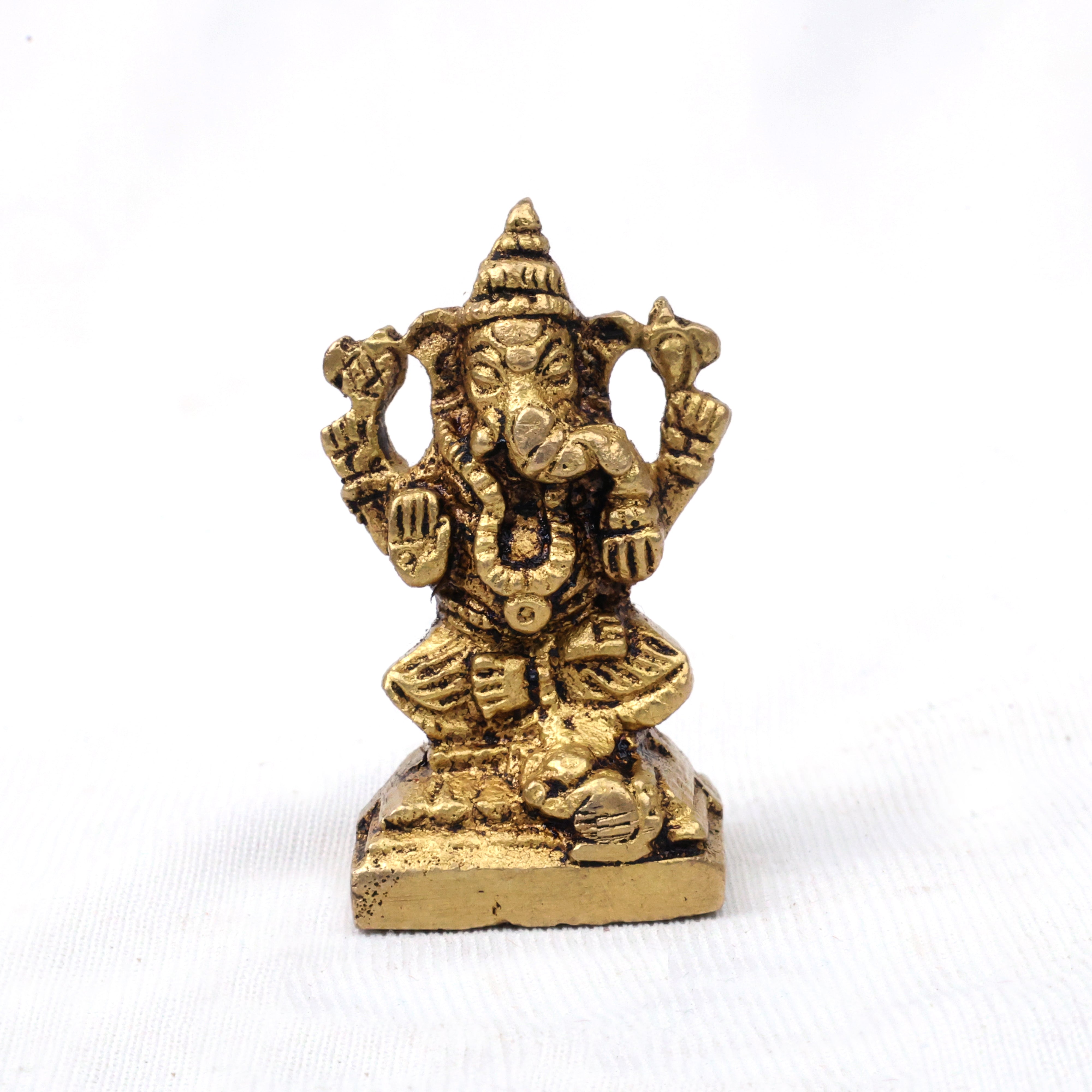 Brass Small Vinayagar 1.5"