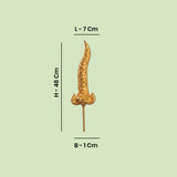 Knife - Gold Coated for Amman Puja
