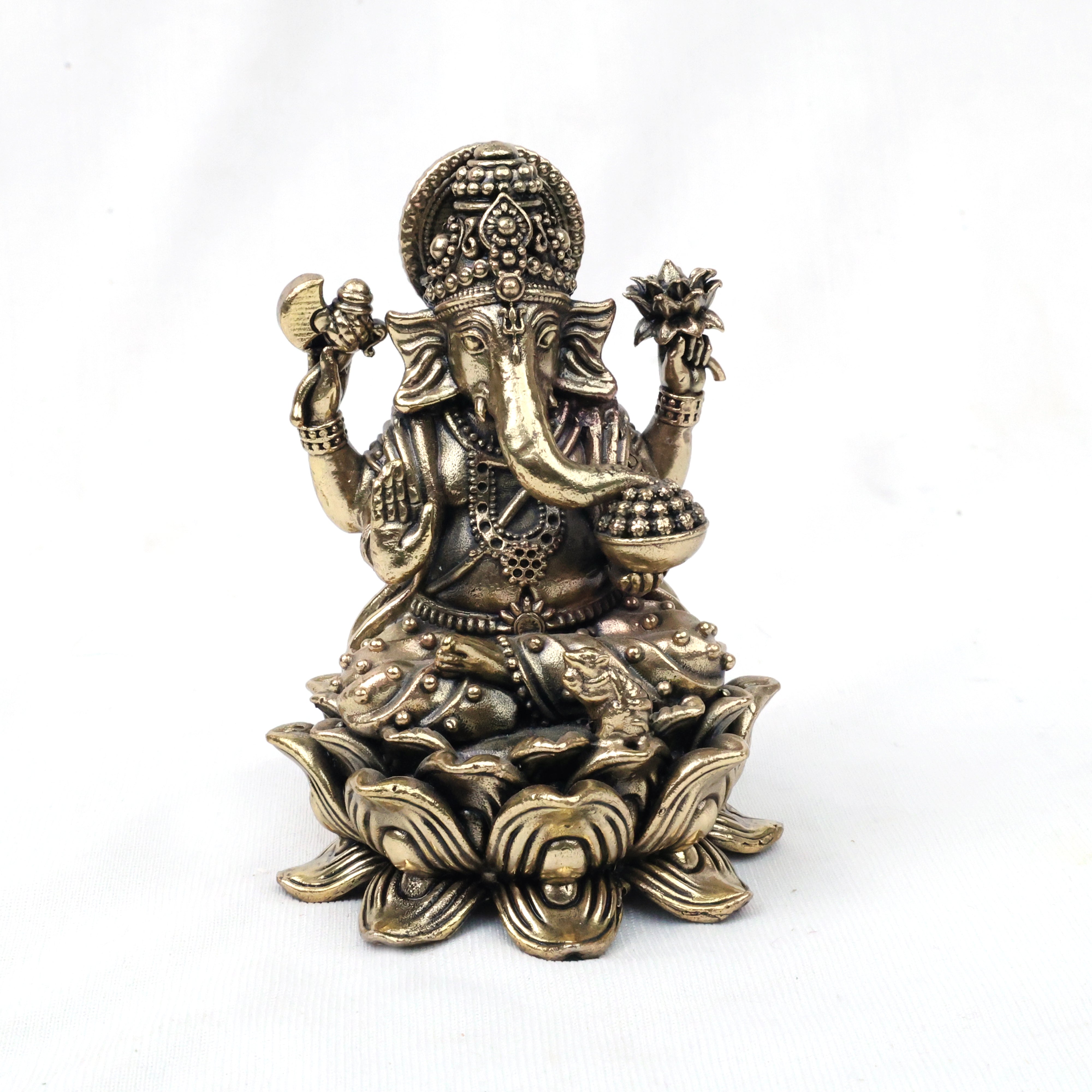 Brass Antique Vinayagar 4inch