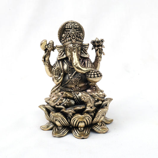 Brass Antique Vinayagar 4inch