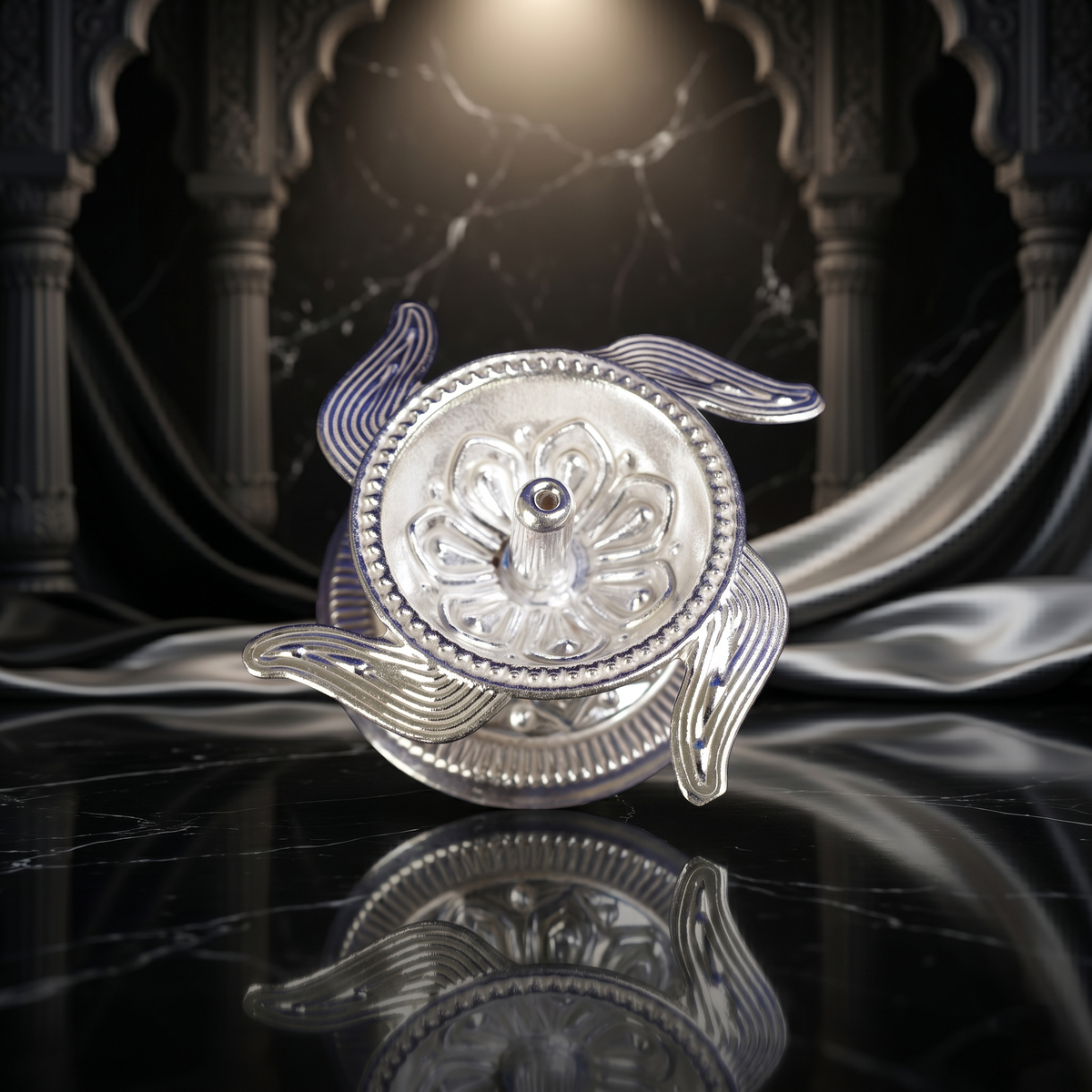 Swastik Vilakku - German Silver