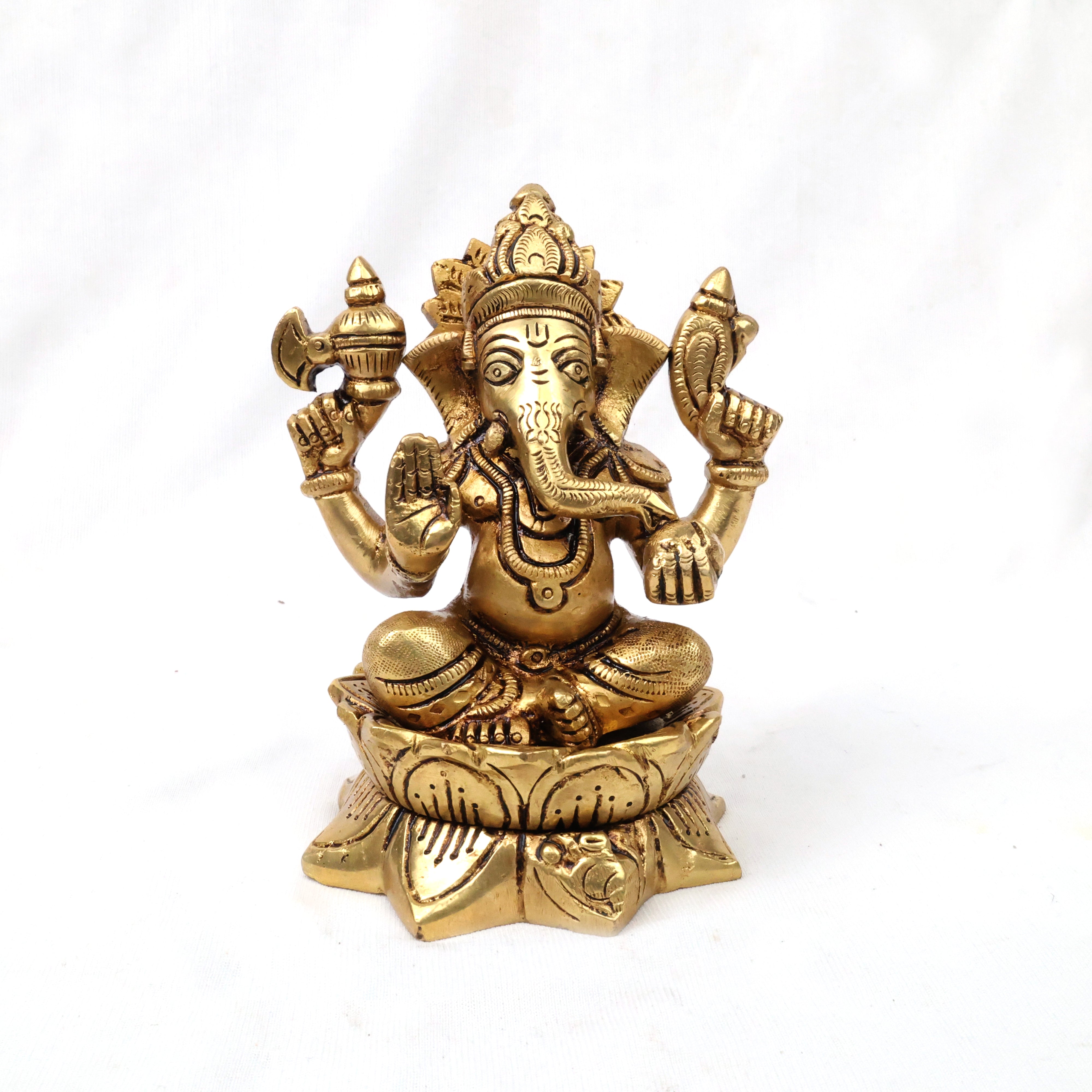 Brass Vinayagar 5 inch