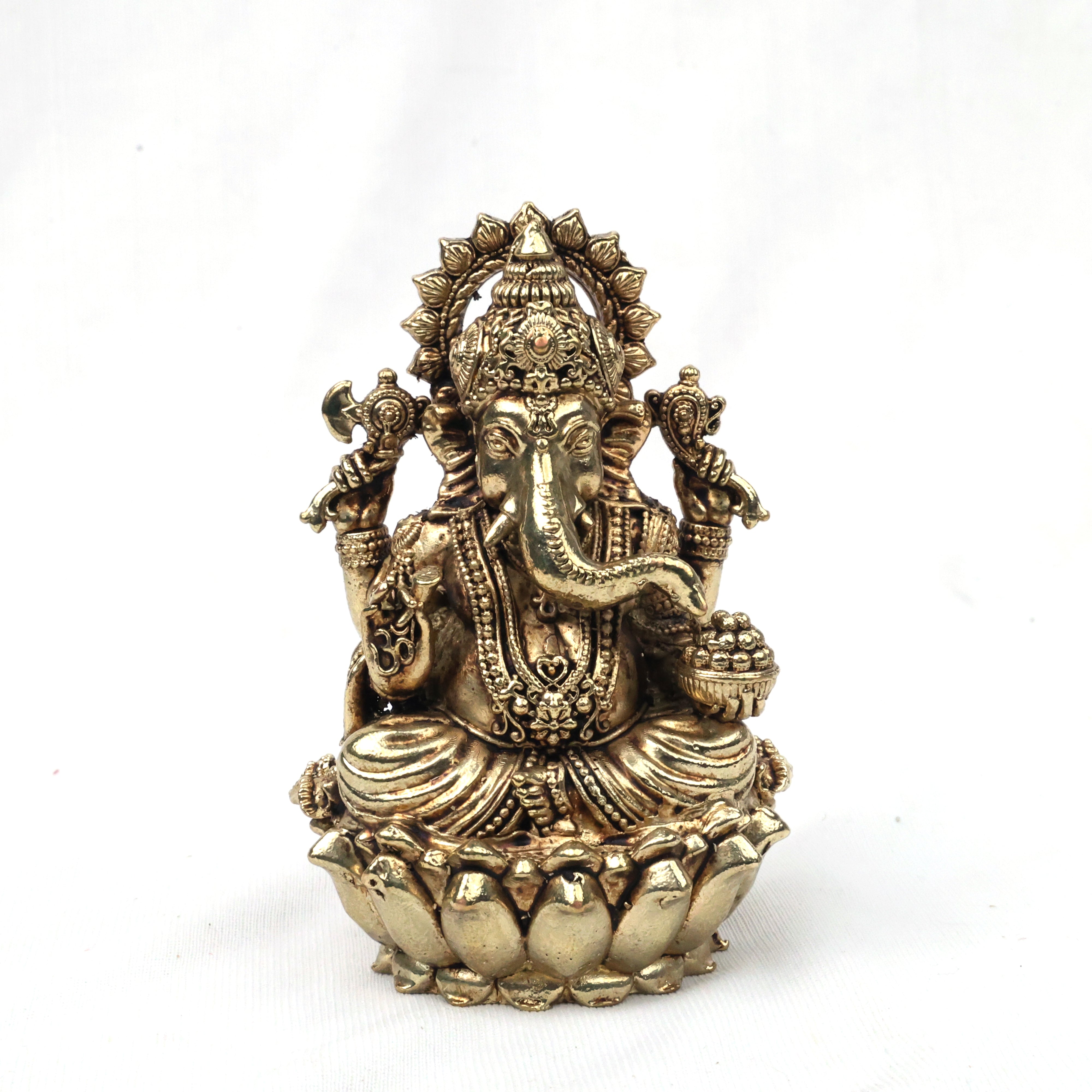 Brass Antique Vinayagar 4inch
