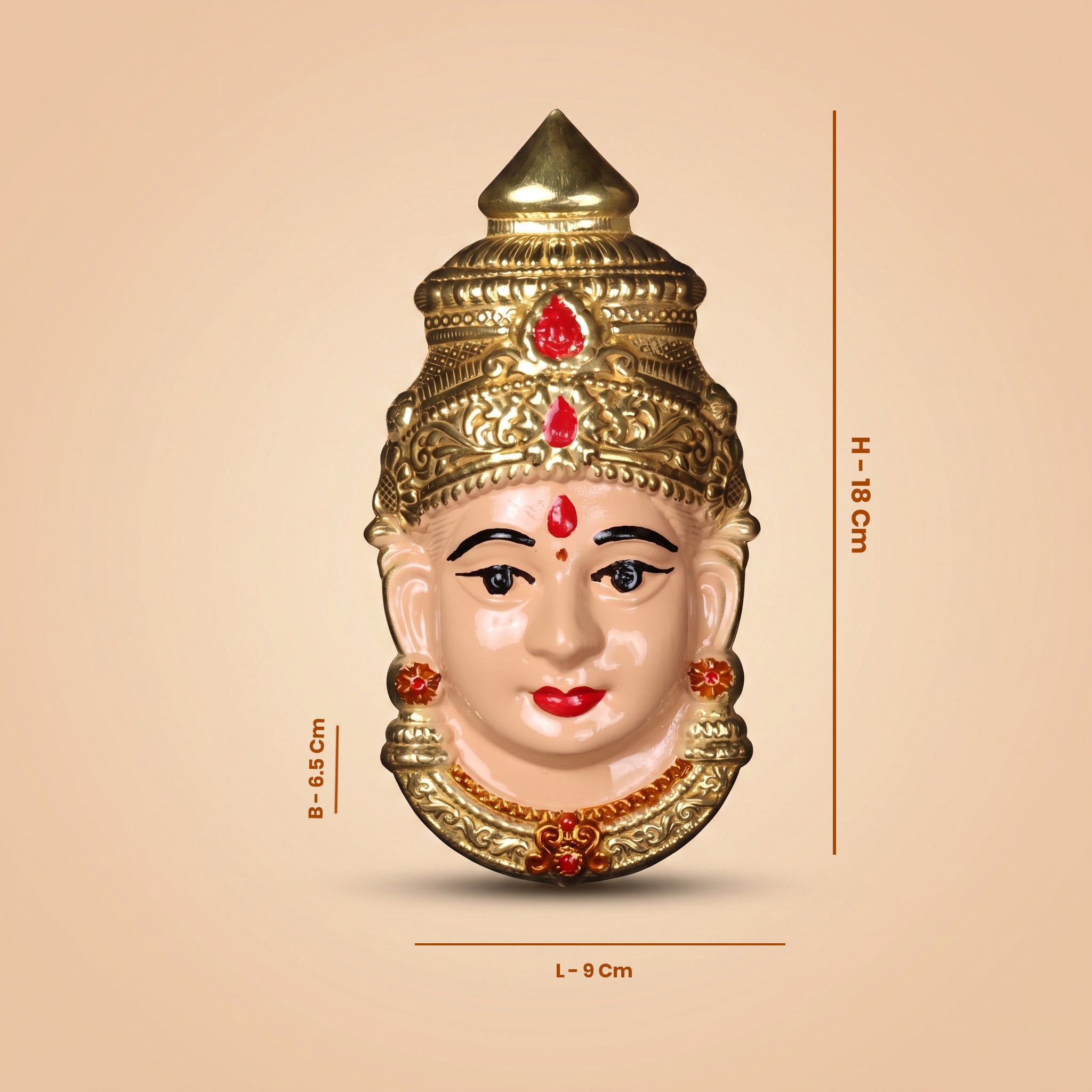 Varalakshmi Face - Metal