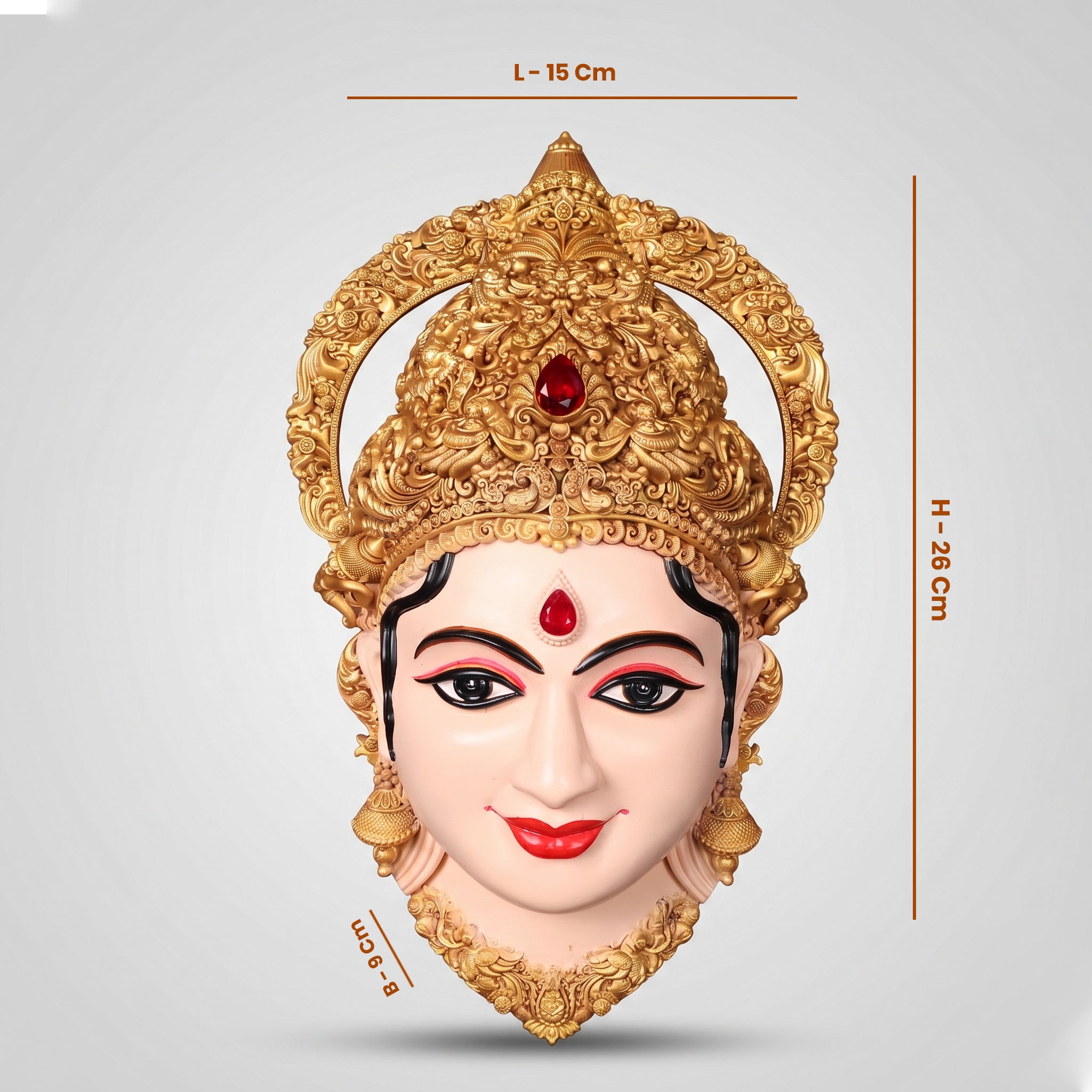 Varalakshmi Face - Fiber