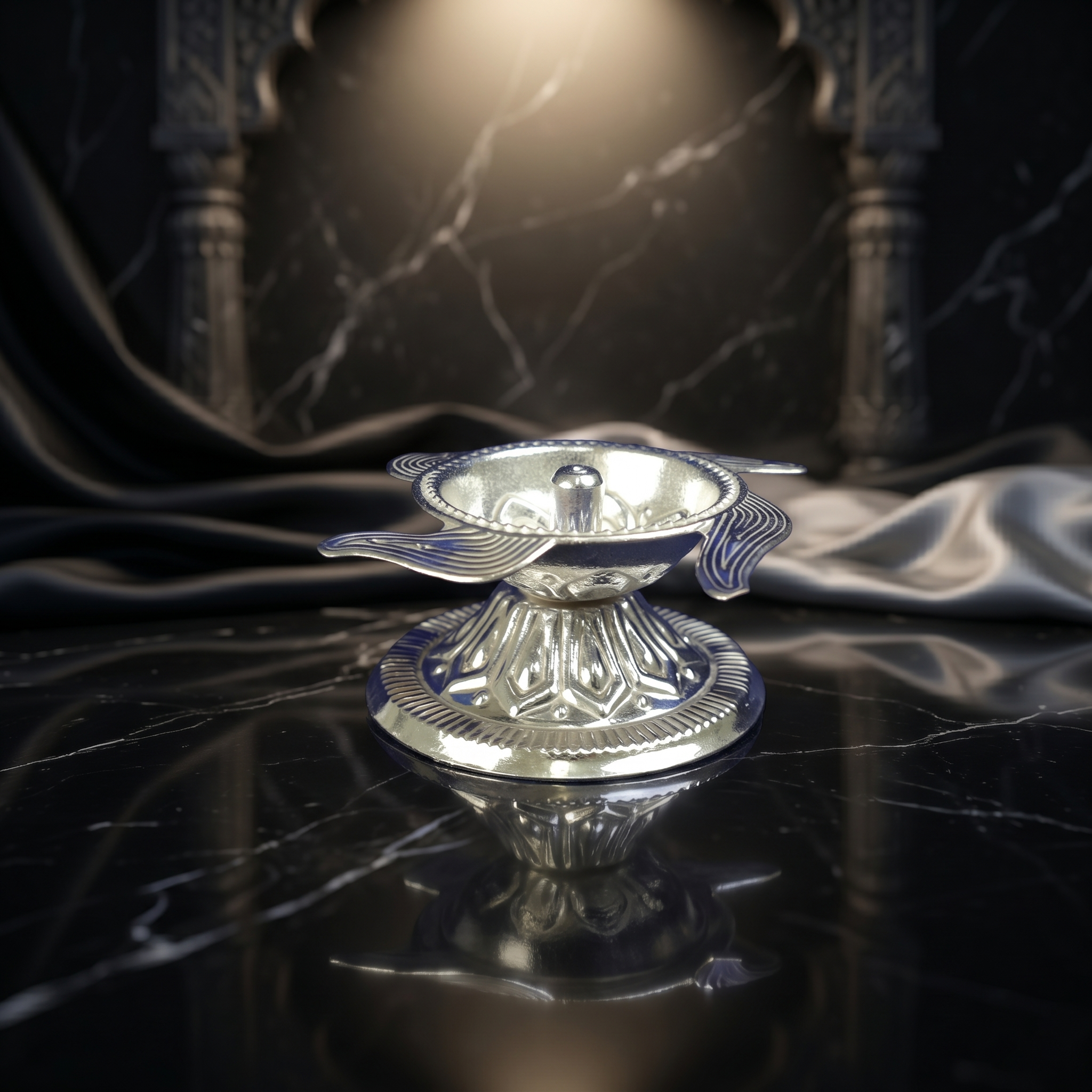 Swastik Vilakku - German Silver