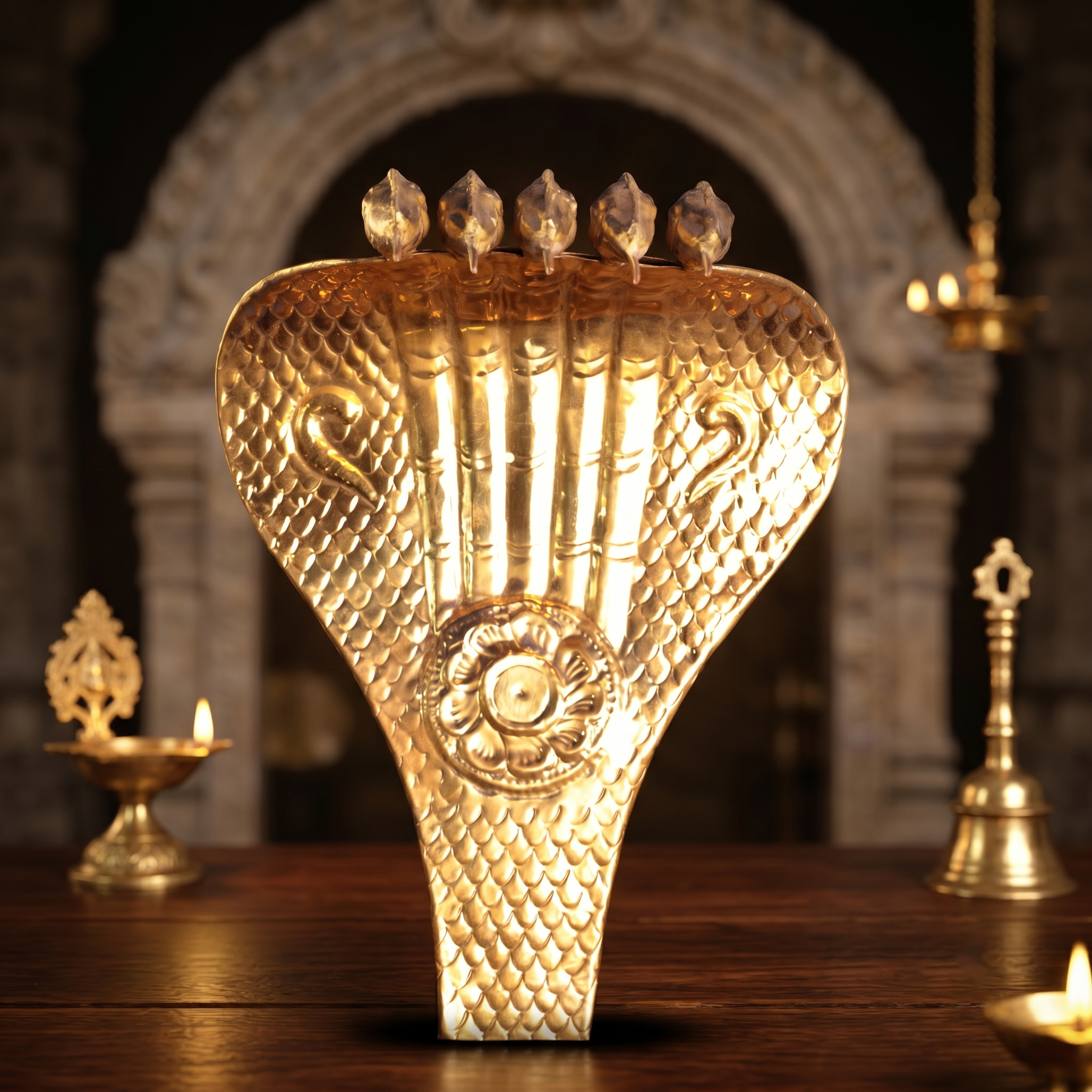 Nagam Head for Deity Alankaram Rituals