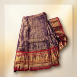 Amman Saree type Pavadai - Silk cloth model - 30 inch for Sacred Dressing
