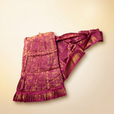 Amman Saree type Pavadai - Silk cloth model - 21 inch for Deity Attire