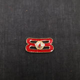 Vibuthi Pattai Amman Red Curve for Sacred Idol Adornment