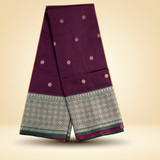 Amman Soft Silk Saree - 6inch Border for Temple Puja