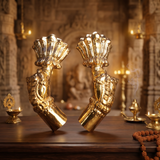 Brass Light Weight Astam for Divine Idol Decoration