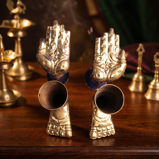 Brass Sheetmetal Astapadham for Vigraha Alankaram