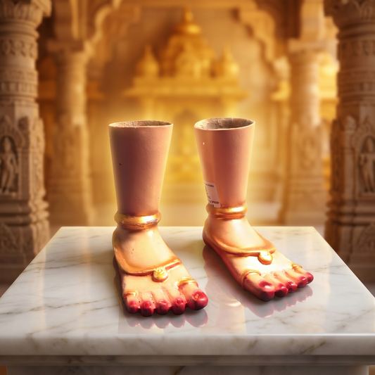 Fiber Patham set for Deity Worship Decor