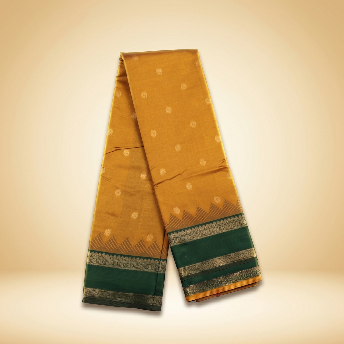 Amman Soft Silk Saree - Temple Border for Sacred Decoration