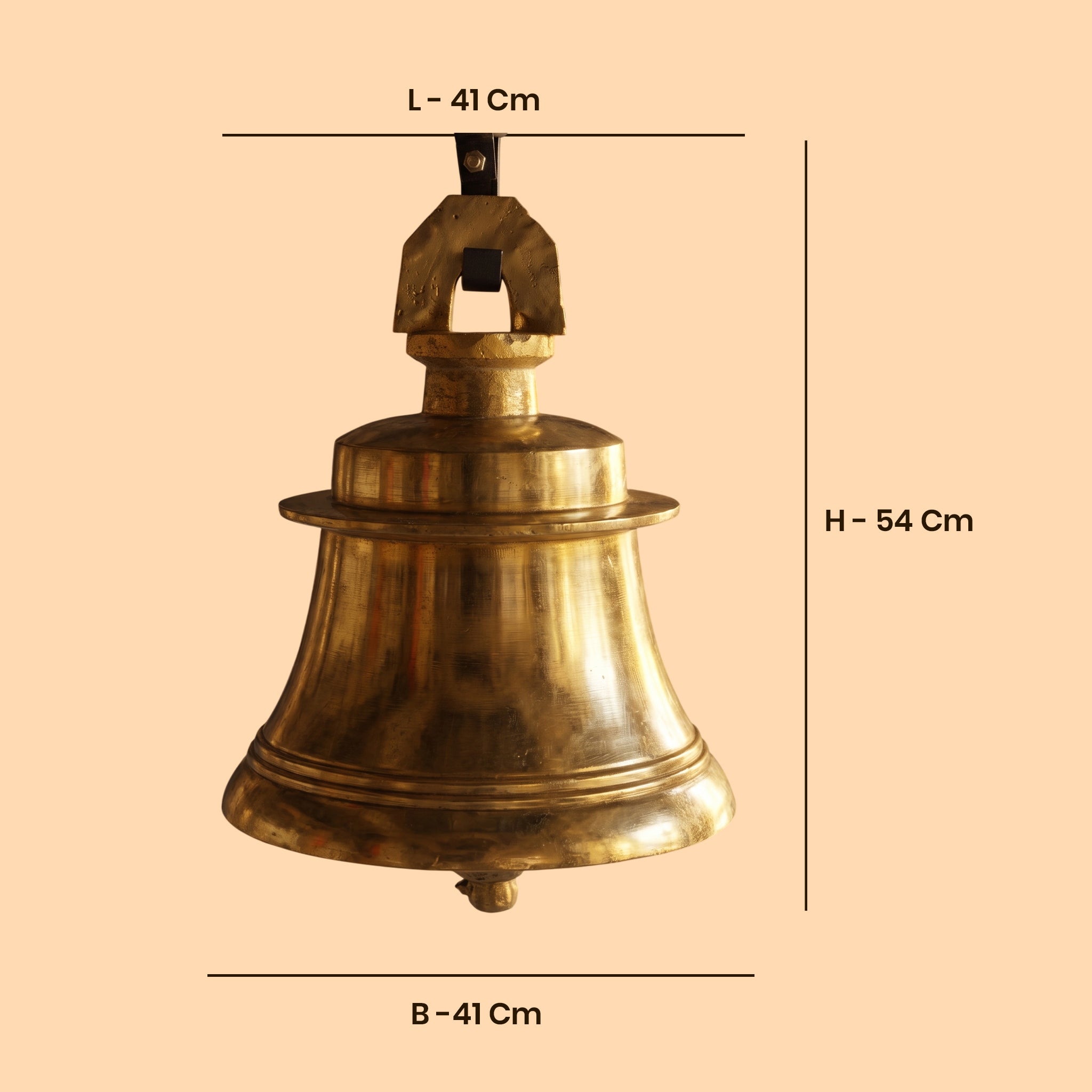 Brass Kovil Bell (Big Size) for Temple Worship