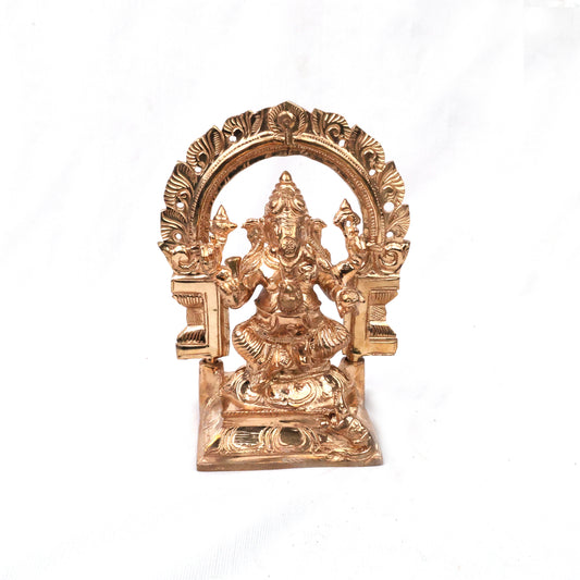Panchaloga Vinayagar with Arch 6inch