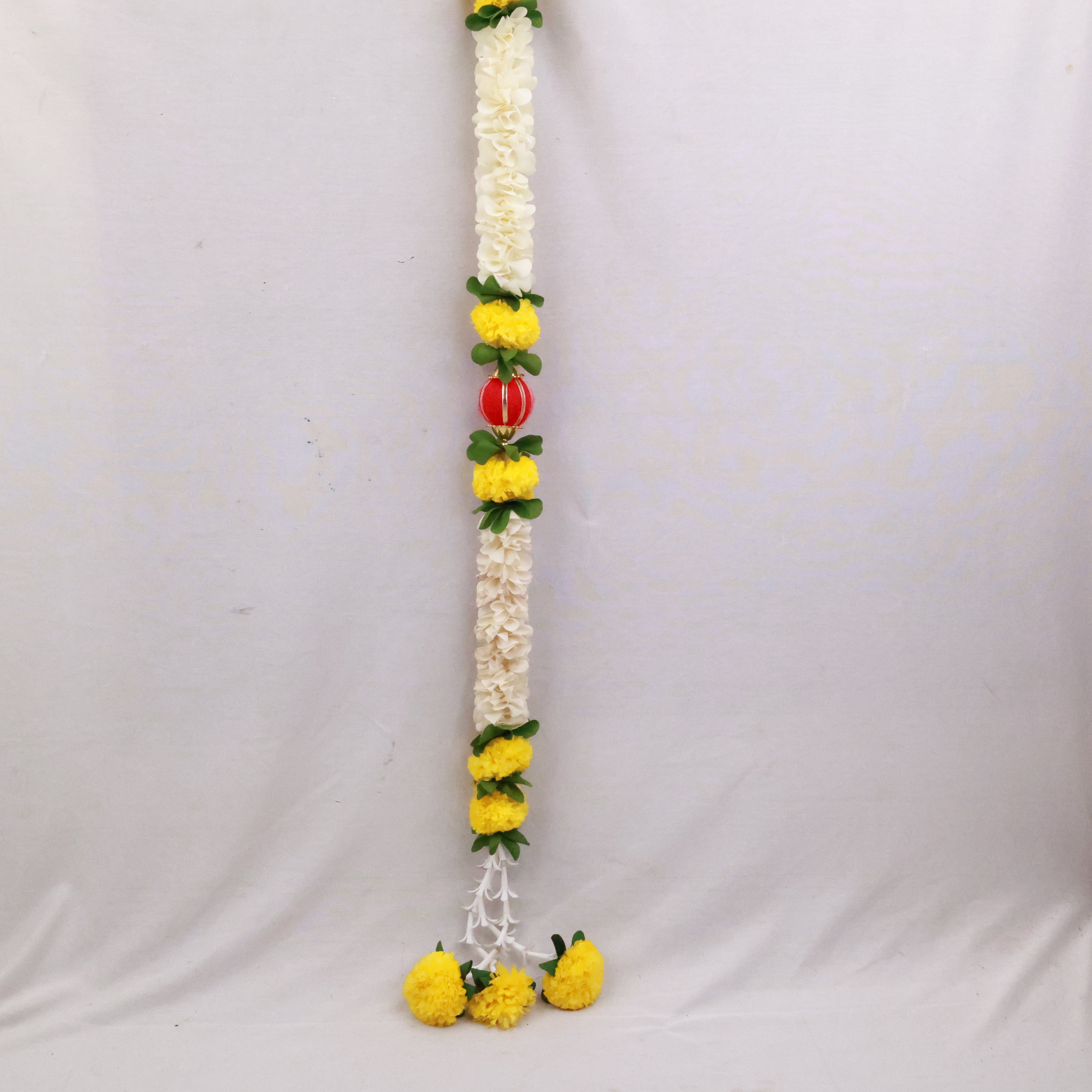 Artificial Flower Malai - Single Line Thoran for Festive and Traditional Decoration