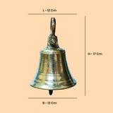 Brass Kovil Bell (Small Size) for Daily Prayer