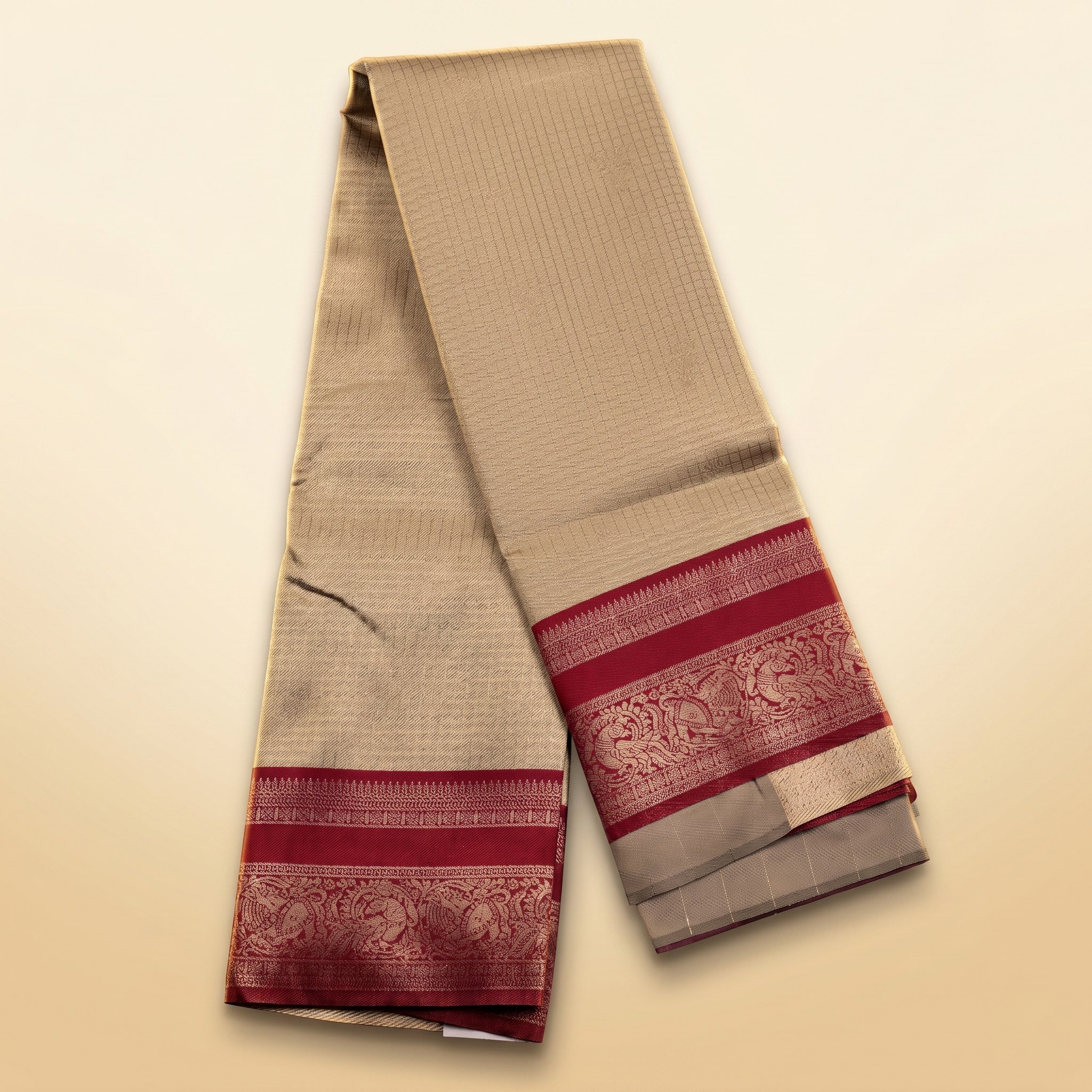 Amman Saree - Checked model