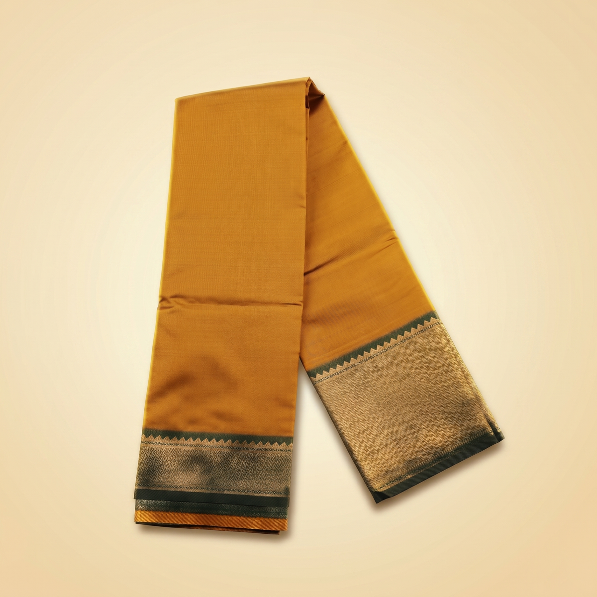 Amman Saree - Soft Silk with Plain 7inch Border for Goddess Decoration