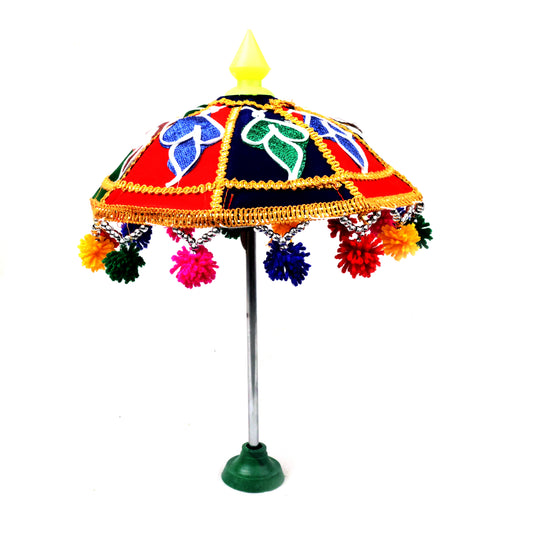 Cloth Kudai for Vinayagar 38cm Foldable Type
