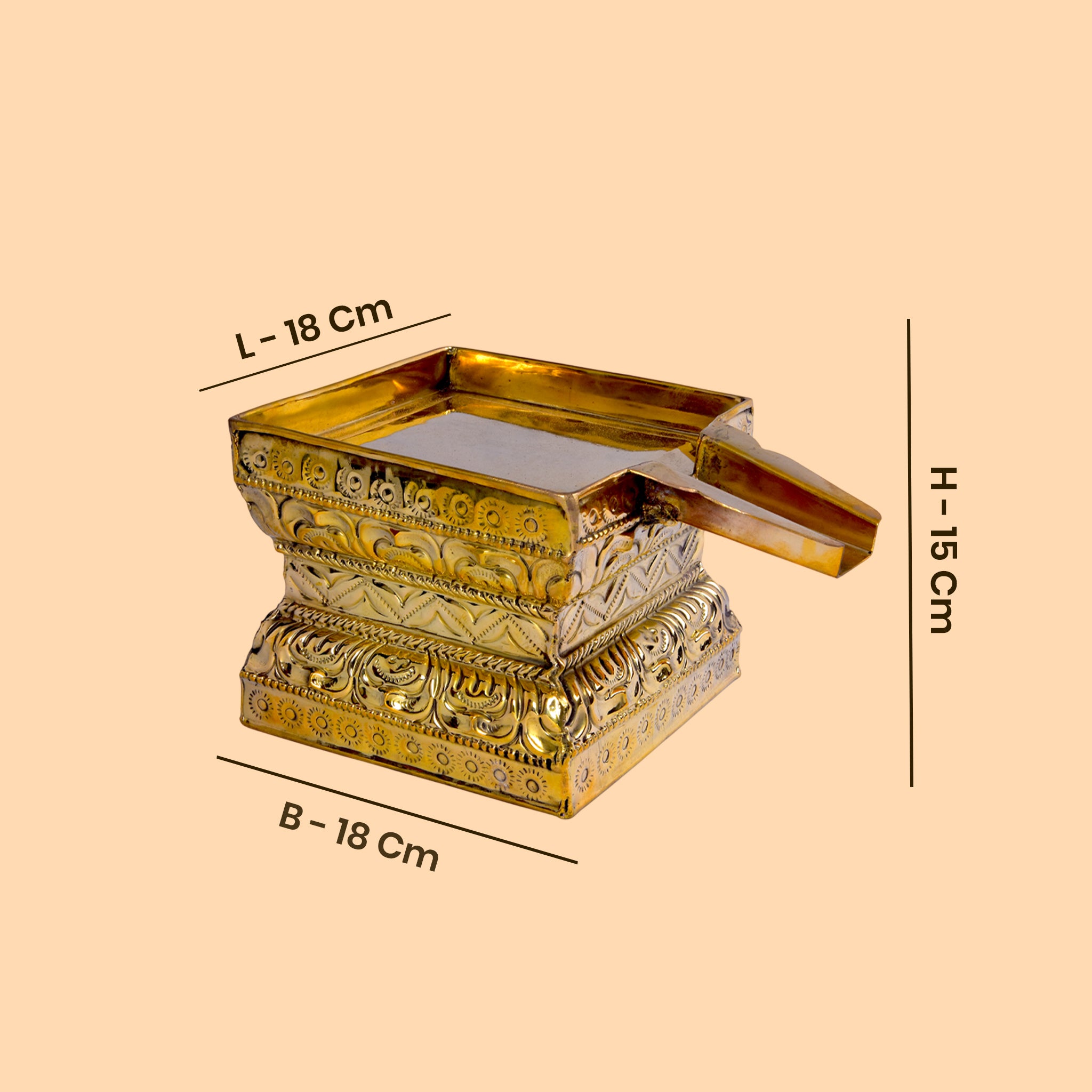 Abishega Beedam for Deity Abhishekam & Temple Worship