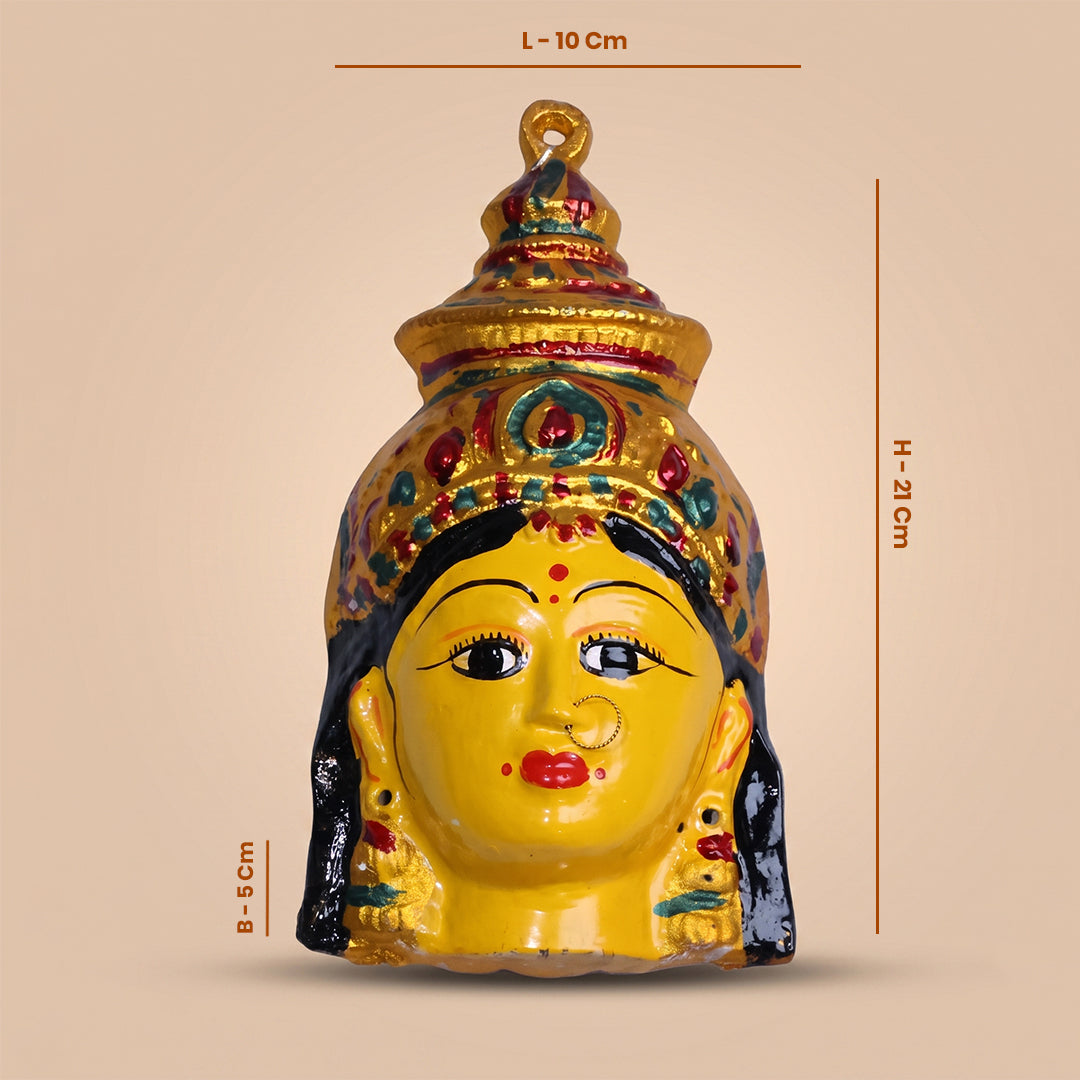 Varalakshmi Face - Yellow