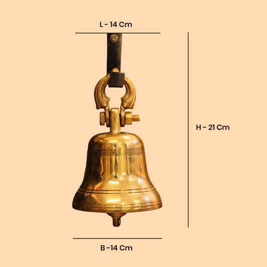 Bronze Kovil Bell (Small Size) for Home Temple Use