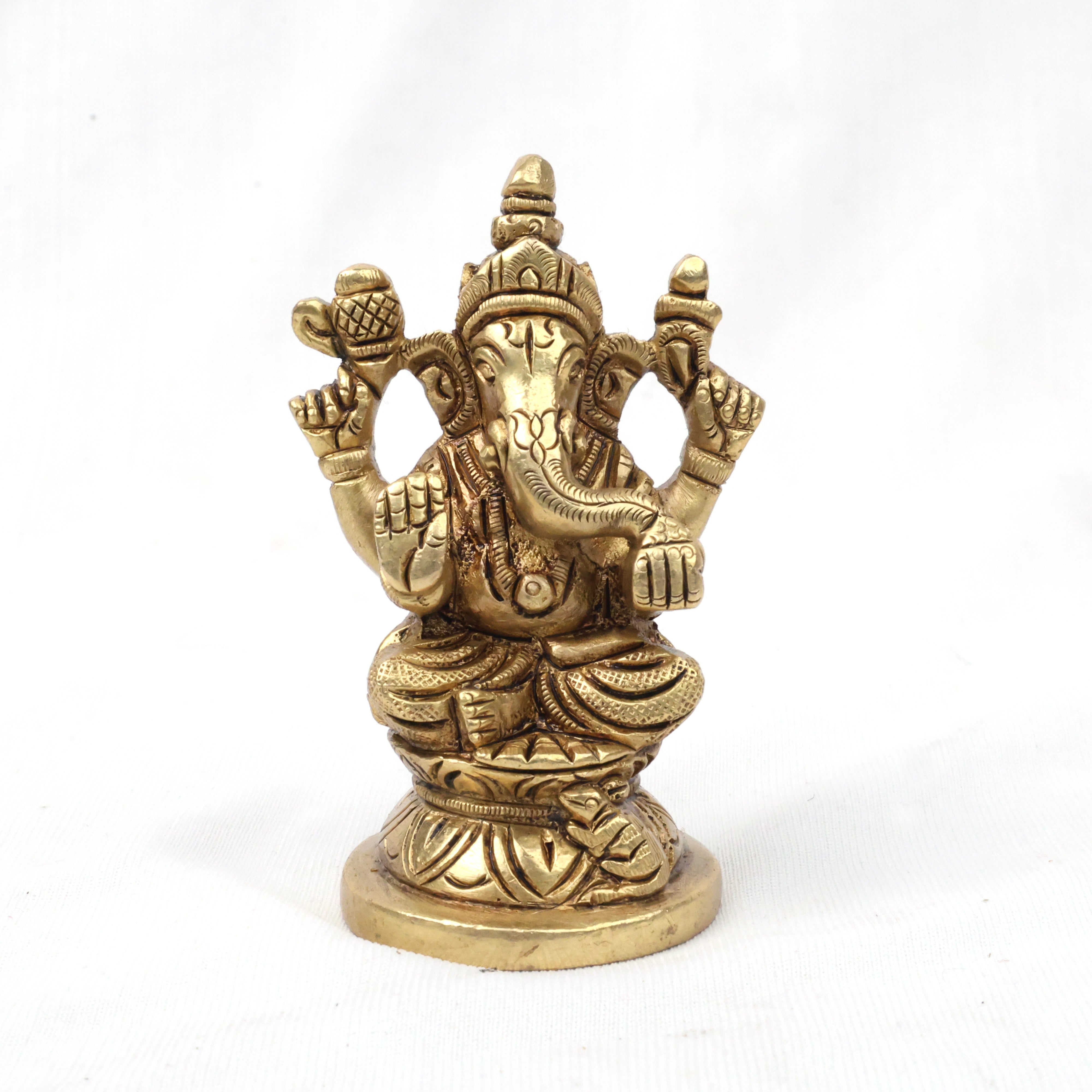 Brass Vinayagar 3 inch