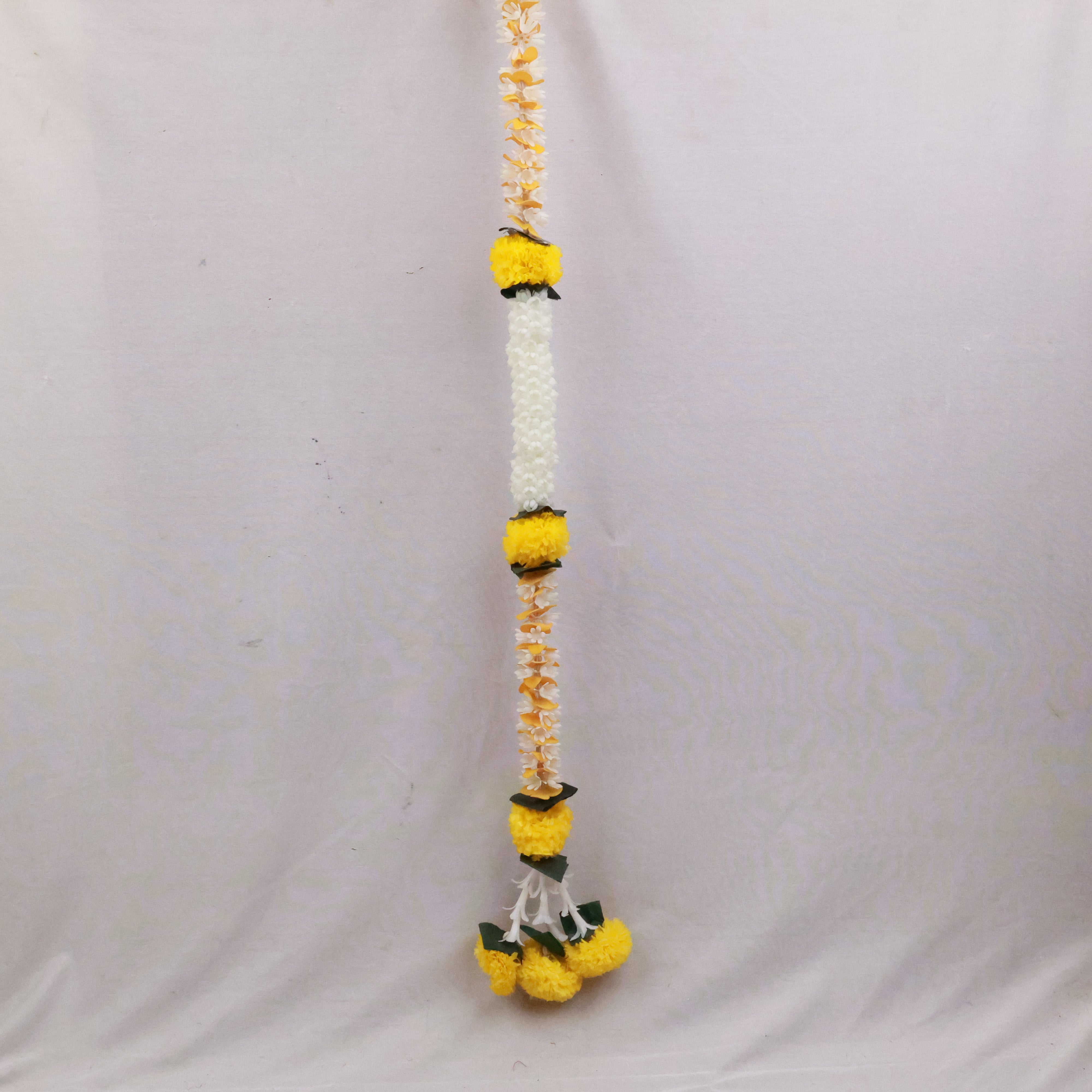 Artificial Flower Malai - Single Line Thoran for Festive and Traditional Decoration