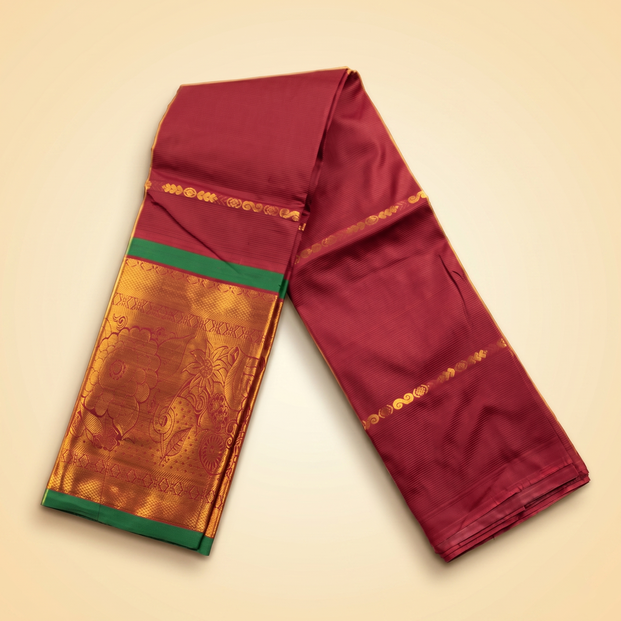 Amman Bahubali Light Weight Saree for Special Temple Rituals