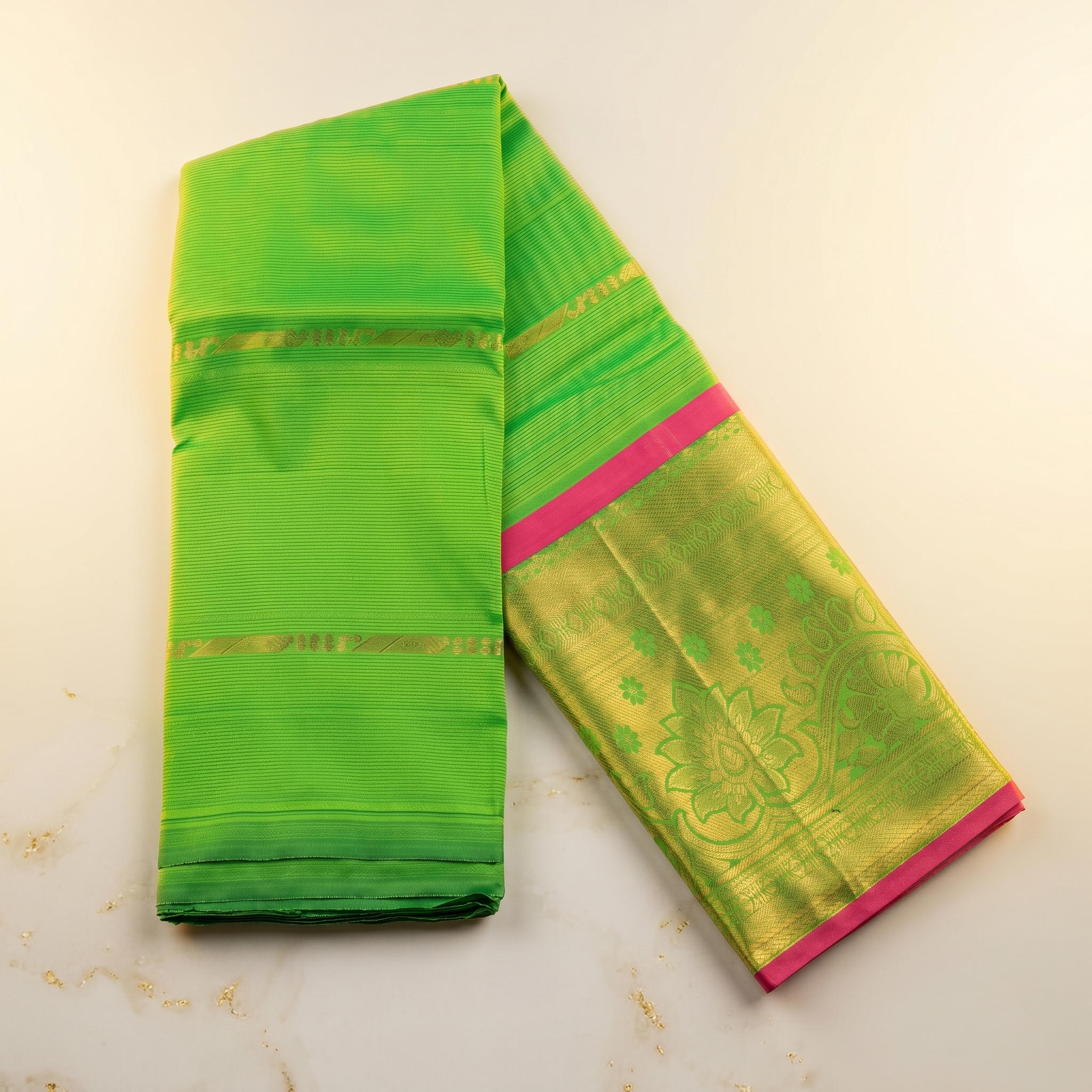 Amman Bahubali Light Weight Saree for Special Temple Rituals