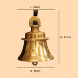 Brass Kovil Bell (Small Size) for Daily Prayer