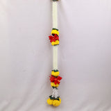 Artificial Flower Malai - Single Line Thoran for Festive and Traditional Decoration
