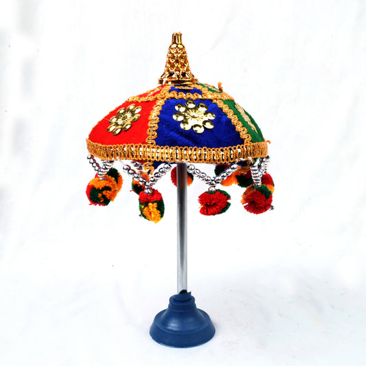 Cloth Kudai for Vinayagar 28cm